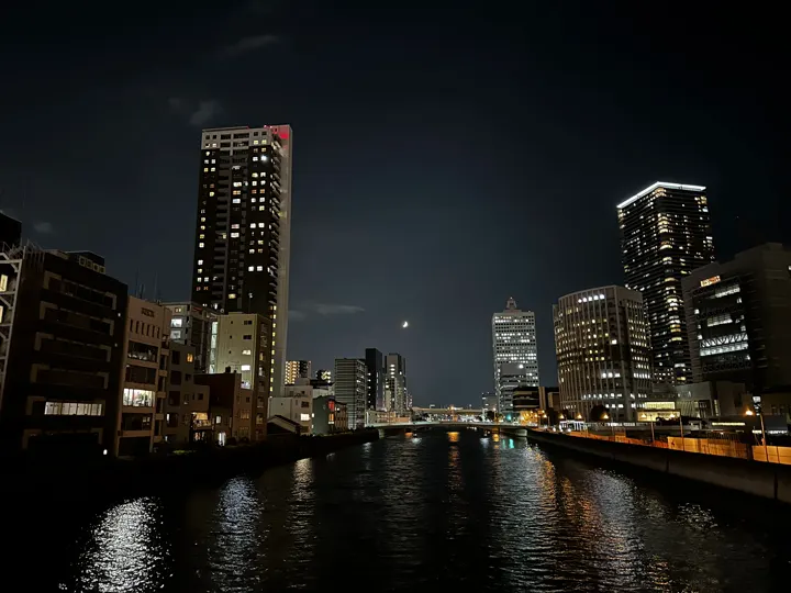 日本·大阪 · 城市与水面夜景 · 2024-09-09