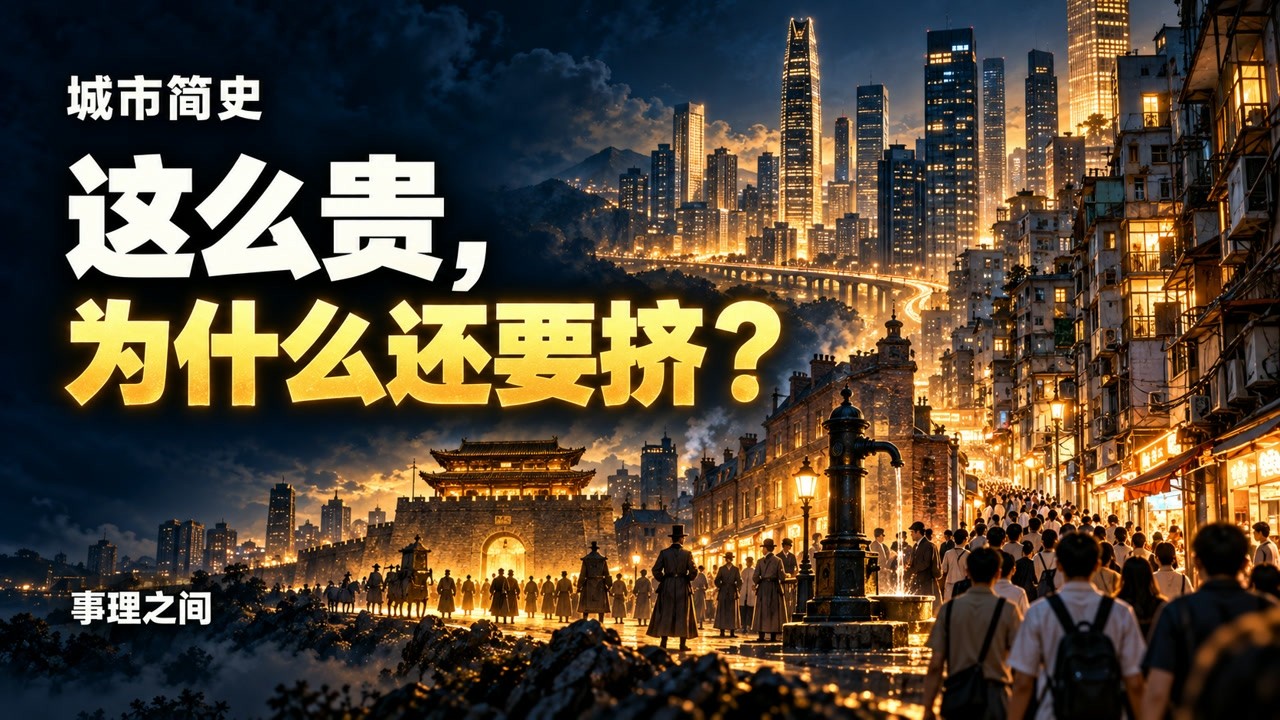 城市简史：房租这么贵，人为什么还往城里挤？